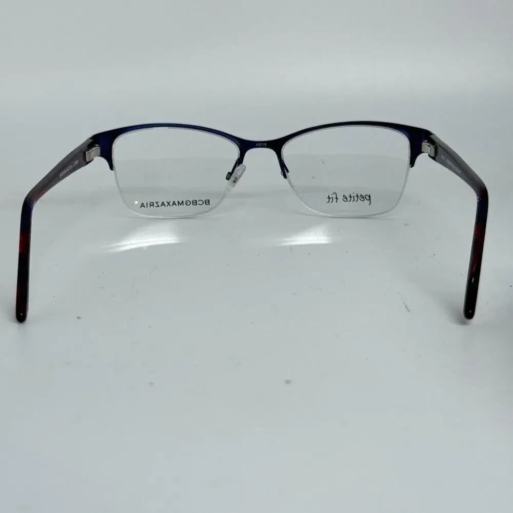 Bcbgmaxazria Eyeglasses Frames Petite Fit irina Eggplant‎ Half Rim H17572